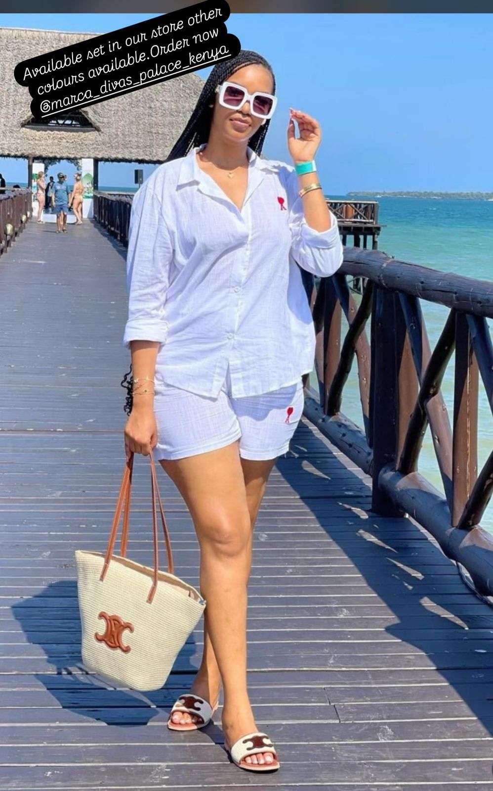 Cute 2 in 1 short and top - Image 2